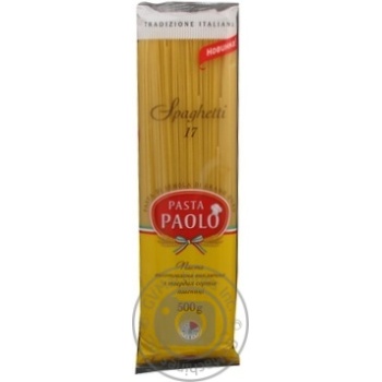 pasta spaghetti paolo 500g Italy