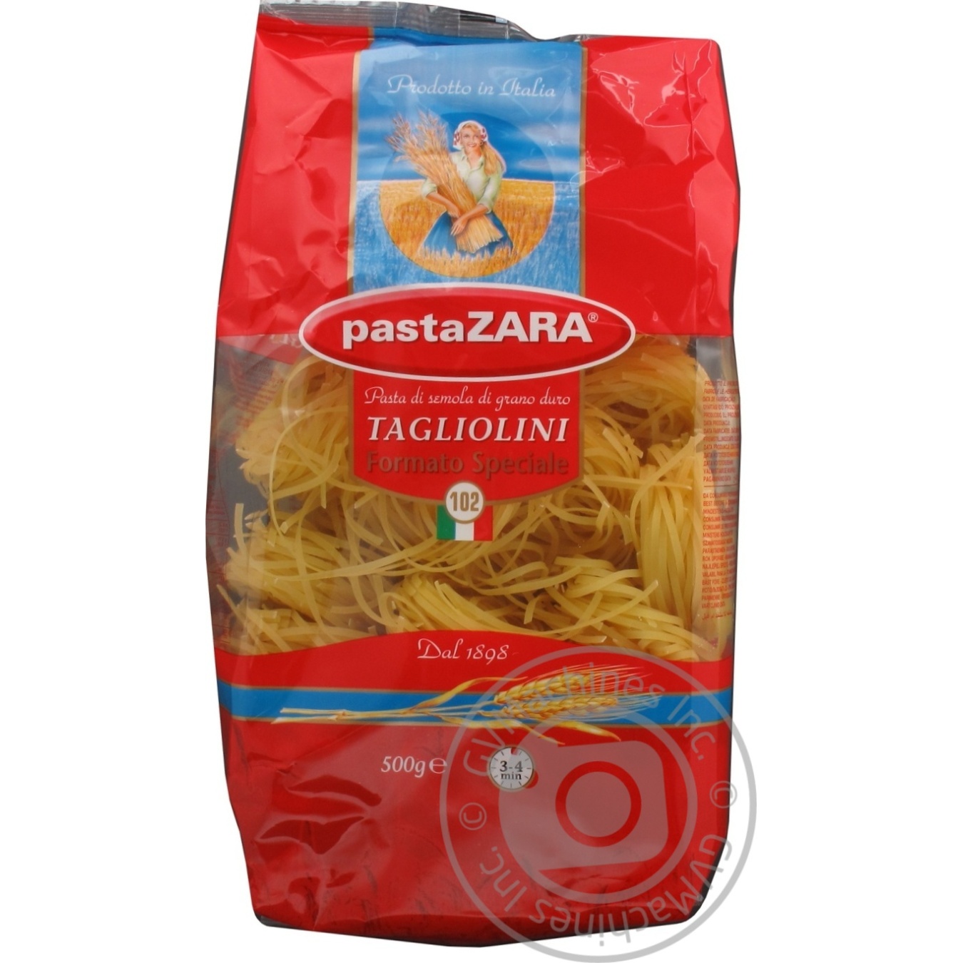 

Макаронные изделия Pasta Zara Tagliolini 102 500г