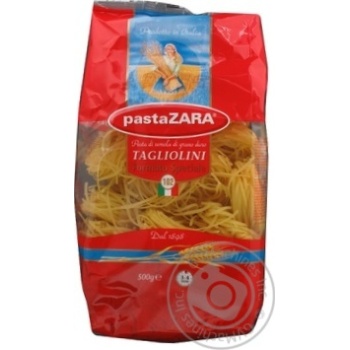 Макарони Pasta Zara Tagliolini 102 500г х20 купить, цены на МегаМаркет - фото 1