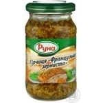 Горчица Руна Французская зернистая 210г
