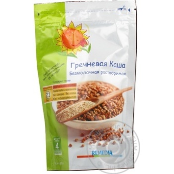 Dry buckwheat dairy free porridge Remedia for 6+ months babies 200g Israel - buy, prices for MegaMarket - photo 6