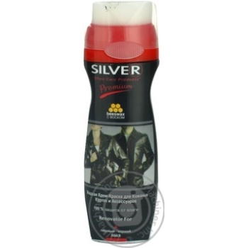 Cream Silver Premium black for shoes 100ml - buy, prices for MegaMarket - photo 2