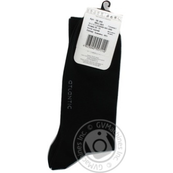 sock atlantic black cotton - buy, prices for - photo 2