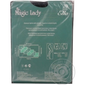 Magic Lady Ella Black Women's Tights 20den 2s - buy, prices for - photo 2