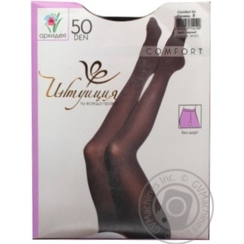 Intuyitsiya Comfort Women's Tights 50 den 5 black - buy, prices for MegaMarket - photo 2