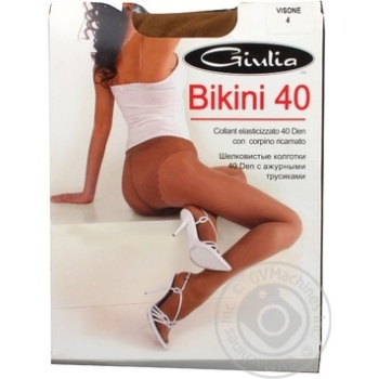 Tights Giulia Maya vizone polyamide for women 40den - buy, prices for MegaMarket - photo 3