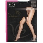 Tights Intuitsia black polyamide for women 20den 2size