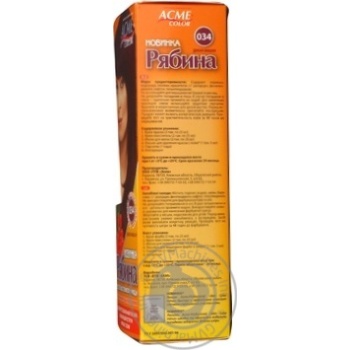 Cream-paint Acme-color wild cherry for hair - buy, prices for MegaMarket - photo 3