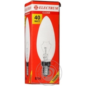 Electrum Candle Lamp 40W E14 A-IC-0013 - buy, prices for NOVUS - photo 3