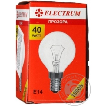 Лампочка ELECTRUM сферична проз. Е14 40W купить, цены на МегаМаркет - фото 7