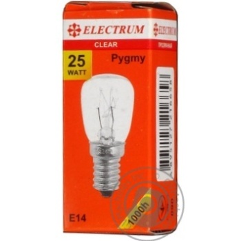 Лампа розжарювання прозора Electrum Pygmy 25W E14 A-IP-0885 - купить, цены на - фото 2