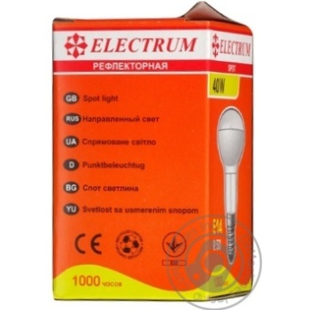 Bulb Electrum e14 40w - buy, prices for NOVUS - photo 6