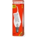 Bulb Electrum e14:е14 60w 1000hours 230v