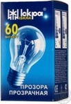 Лампа ЛЗП Іскра А50 230В 60Вт Е27 пр Т х100