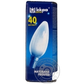 Bulb Iskra e14:е14 40w 230v - buy, prices for MegaMarket - photo 2