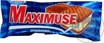 Морозиво Ласка 90 г Максимюс купити, ціни на МегаМаркет - фото 1