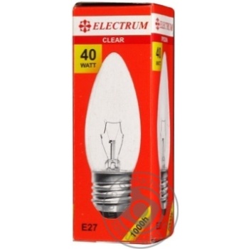 Лампочка ELECTRUM св проз. Е27 40W купить, цены на МегаМаркет - фото 4
