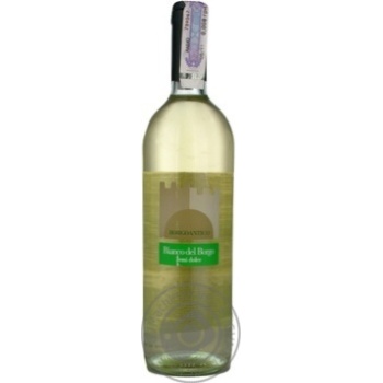 Borgoantico Bianco del Borgo white semi-sweet wine 11% 0,75l - buy, prices for MegaMarket - photo 1