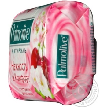 Мило Palmolive Натурель Ніжність і комфорт з екстрактом квітки вишні 90г купити, ціни на МегаМаркет - фото 5