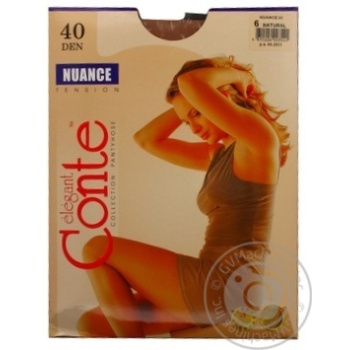 Колготы Conte Nuance 40ден р.6 Natural - купить, цены на Восторг - фото 3