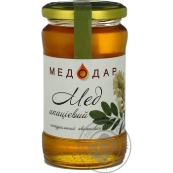 Honey Medodar acacia 400g glass jar - buy, prices for MegaMarket - photo 2