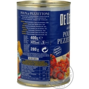 De Cecco Tomatoes Slices in Own Juice 400g - buy, prices for NOVUS - photo 4