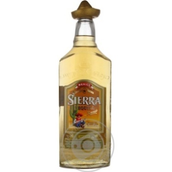 Tequila Sierra 38% 1000ml glass bottle Mexico - buy, prices for MegaMarket - photo 1