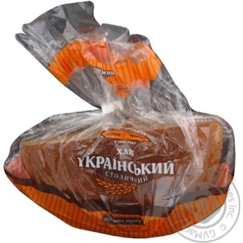 Half of bread Kyivkhlib Ukrainskiy Stolychnyi 600g Ukraine 475g Ukraine - buy, prices for - photo 3