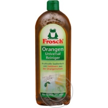 Means Frosch orange for cleaning 750ml - buy, prices for MegaMarket - photo 1