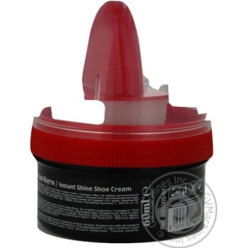 Cream-gloss Silver black for shoes 60ml Turkey - buy, prices for MegaMarket - photo 2
