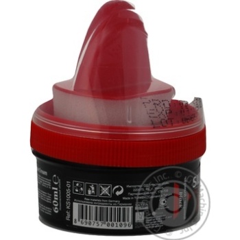 Cream-gloss Silver black for shoes 60ml Turkey - buy, prices for MegaMarket - photo 3