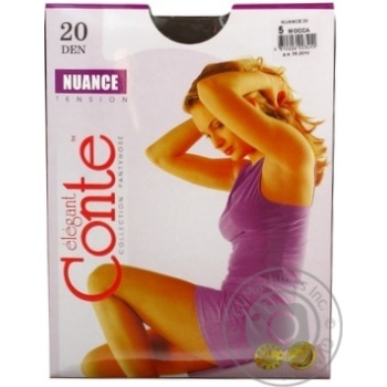 Колготы женские Conte Nuance 20ден р.5 Mocca - купить, цены на ULTRAMARKET - фото 5