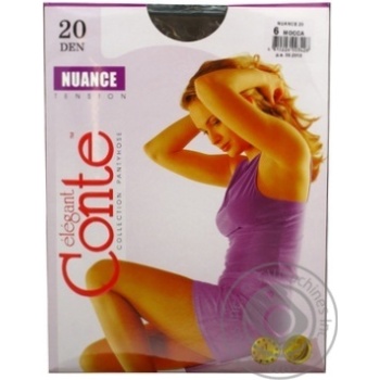 Conte Nuance Women's Tights 20 den 6 mocca - buy, prices for MegaMarket - photo 7