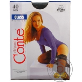 Stockings Conte graphite 40den Belarus