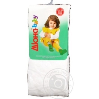 tights duna white cotton 116-122cm Ukraine - buy, prices for - photo 1