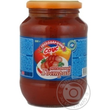 Sauce Hospodarochka tomato 500g glass jar Ukraine - buy, prices for NOVUS - photo 4