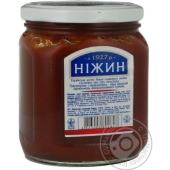 Sauce Nizhyn Georgian tomato 450g glass jar Ukraine - buy, prices for NOVUS - photo 6