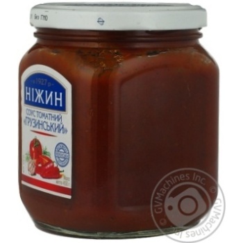 Sauce Nizhyn Georgian tomato 450g glass jar Ukraine - buy, prices for NOVUS - photo 3