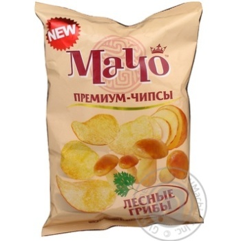 Potato chips Macho Premium with wild mushrooms taste 75g Ukraine - buy, prices for - photo 3