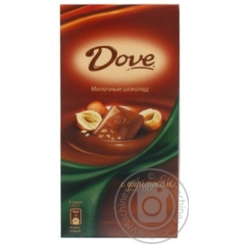 chocolate milky dove hazelnuts 30% 100g - buy, prices for - photo 6