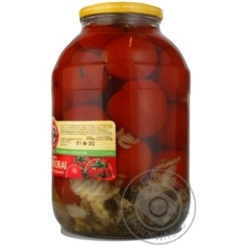 vegetables tomato kedainiu konservai tomato red canned 3000ml glass jar Lithuania - buy, prices for - photo 8