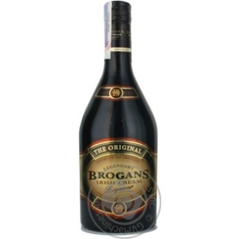 Liqueur Brogans cream 17% 1100g glass bottle Ireland