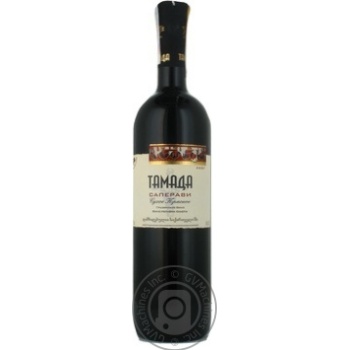 Wine saperavi Tamada red dry 13% 2005year 750ml glass bottle Georgia - buy, prices for MegaMarket - photo 5