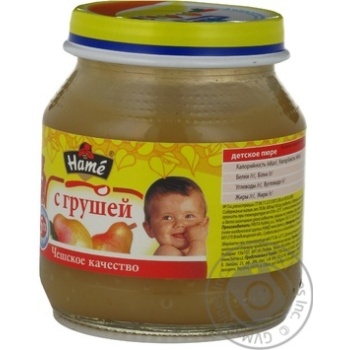 Puree Hame Pear for 5+ month old babies glass jar 125g Czech Republic - buy, prices for MegaMarket - photo 7
