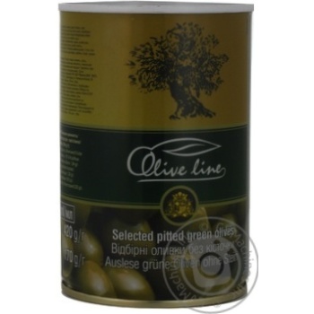 Оливки Olive Line добірні без кісточки 420г х24 купити, ціни на МегаМаркет - фото 6