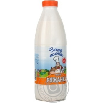 Fermented baked milk Veselyi molochnik 4% 870g plastic bottle Ukraine - buy, prices for - photo 10