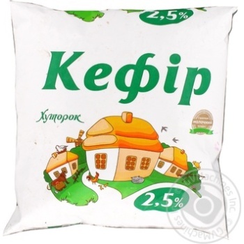 Kefir Khutorok 2.5% 450g sachet Ukraine - buy, prices for MegaMarket - photo 1