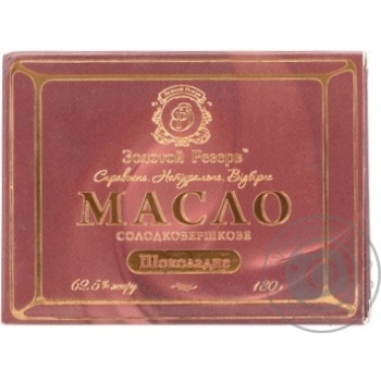 butter zolotoy reserv chocolate 62% 180g Ukraine - buy, prices for - photo 2