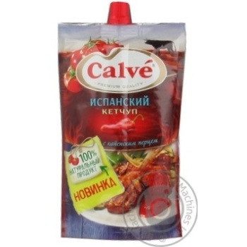 Ketchup Calve Spanish 350g doypack - buy, prices for NOVUS - photo 2