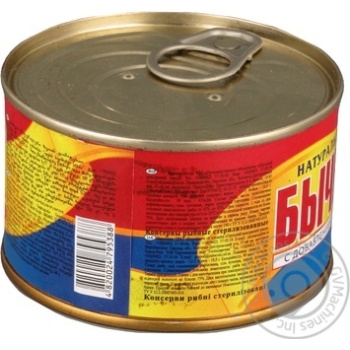 Бычки Господарочка в томатном соусе 240г - купить, цены на Чудо Маркет - фото 3